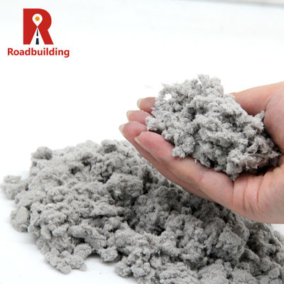 Cellulose Fiber Road Construction Insulation Grey Powder for Moisture Content ≤5%