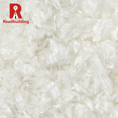100% Polyester Fiber From Pet Bottles Eco Friendly  Pavement Materials