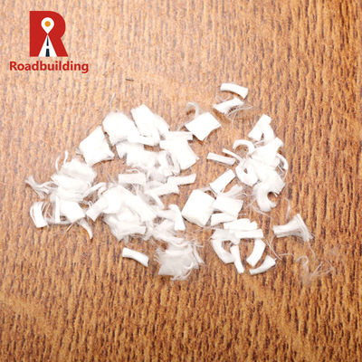 100% Polyester Fiber From Pet Bottles Eco Friendly  Pavement Materials