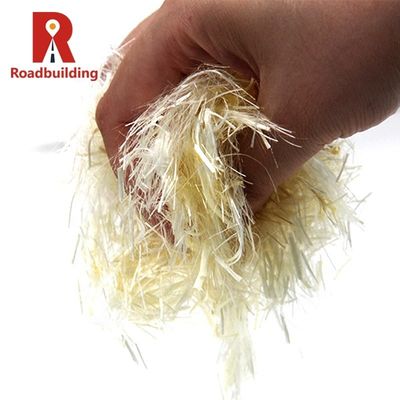 MSDS Definition PP Monofilament Fiber Pavement Materials Cotton Like