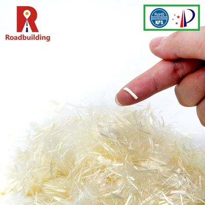 Thermal Properties Monofilament Polypropylene Fiber For Building Cotton Like Design