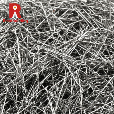 Non Secondary Modern Design Style Hooked End Stainless Fiber For Concrete Reinforcement