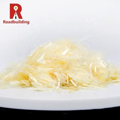 Staple Define Polypropylene Fiber White Light Yellow Cotton Like