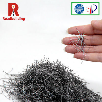 Non Secondary Twisted Stainless Steel Cellulose Fiber Pellet For Concrete