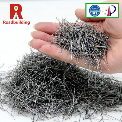 Non Secondary Twisted Stainless Steel Cellulose Fiber Pellet For Concrete