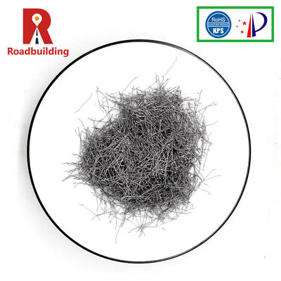 Non Secondary Twisted Stainless Steel Cellulose Fiber Pellet For Concrete