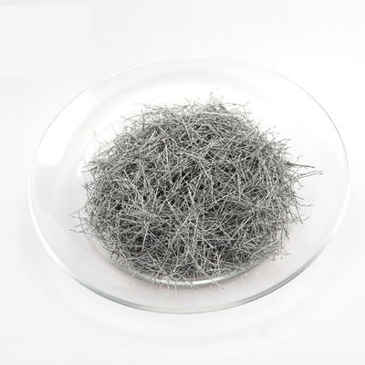 Non-secondary Silver Chopped Strand For Concrete Reinforce Mesh Rpc Nz Steel Fiber