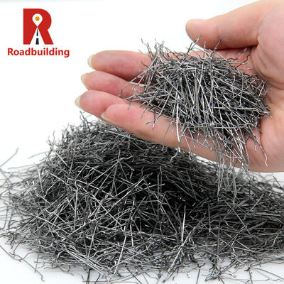 Non-secondary Silver Chopped Strand For Concrete Reinforce Mesh Rpc Nz Steel Fiber