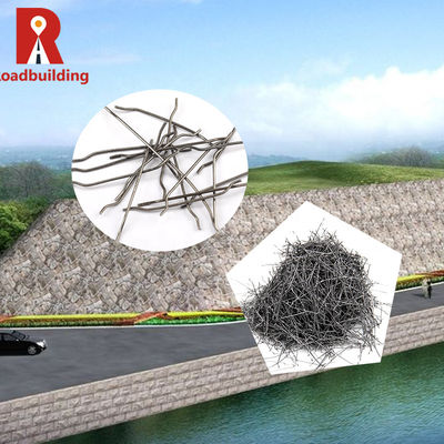 1200-1400MPa Tensile Strength Stainless Steel Fiber for Secondary Reinforced Concrete