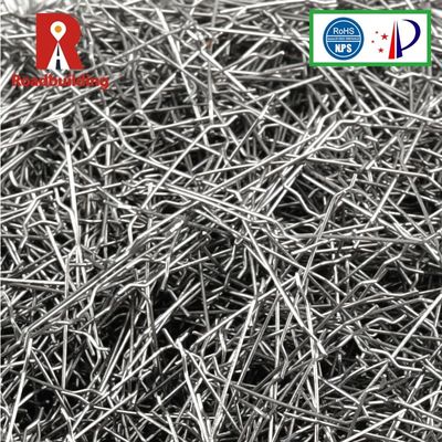 1200-1400MPa Tensile Strength Stainless Steel Fiber for Secondary Reinforced Concrete