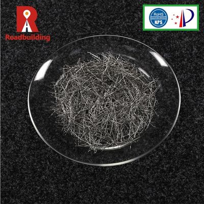 End hook type steel fiber for metal building materials 0.5-0.7mm diameter free spare parts