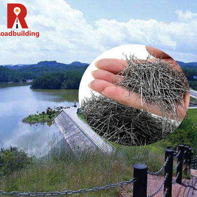6mm Micro Stainless Steel Fibre for Concrete Alloy or Not Hooked Ends