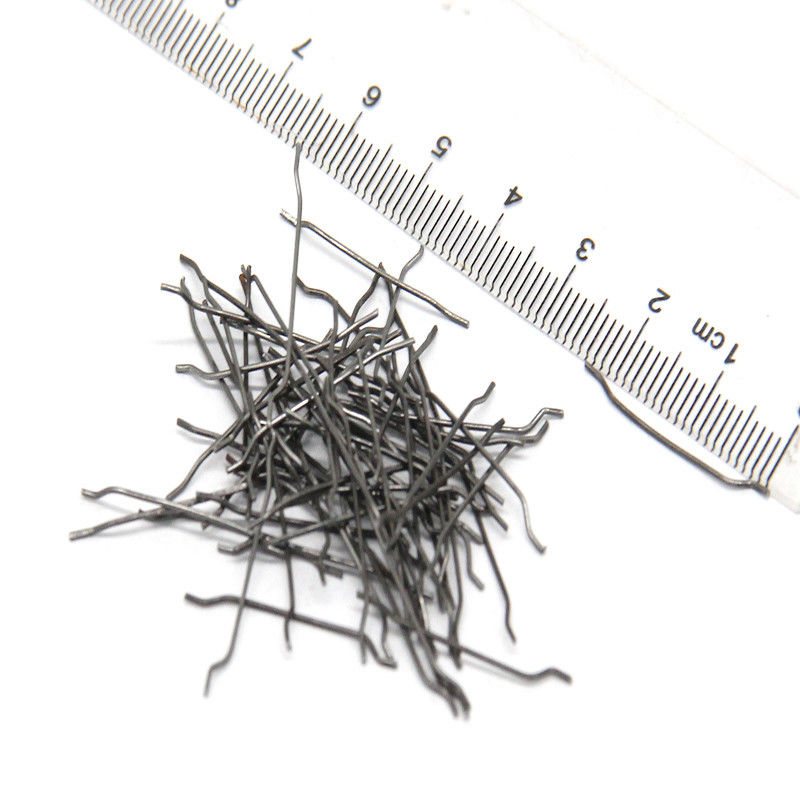 Non-secondary Silver Chopped Strand For Concrete Reinforce Mesh Rpc Nz Steel Fiber